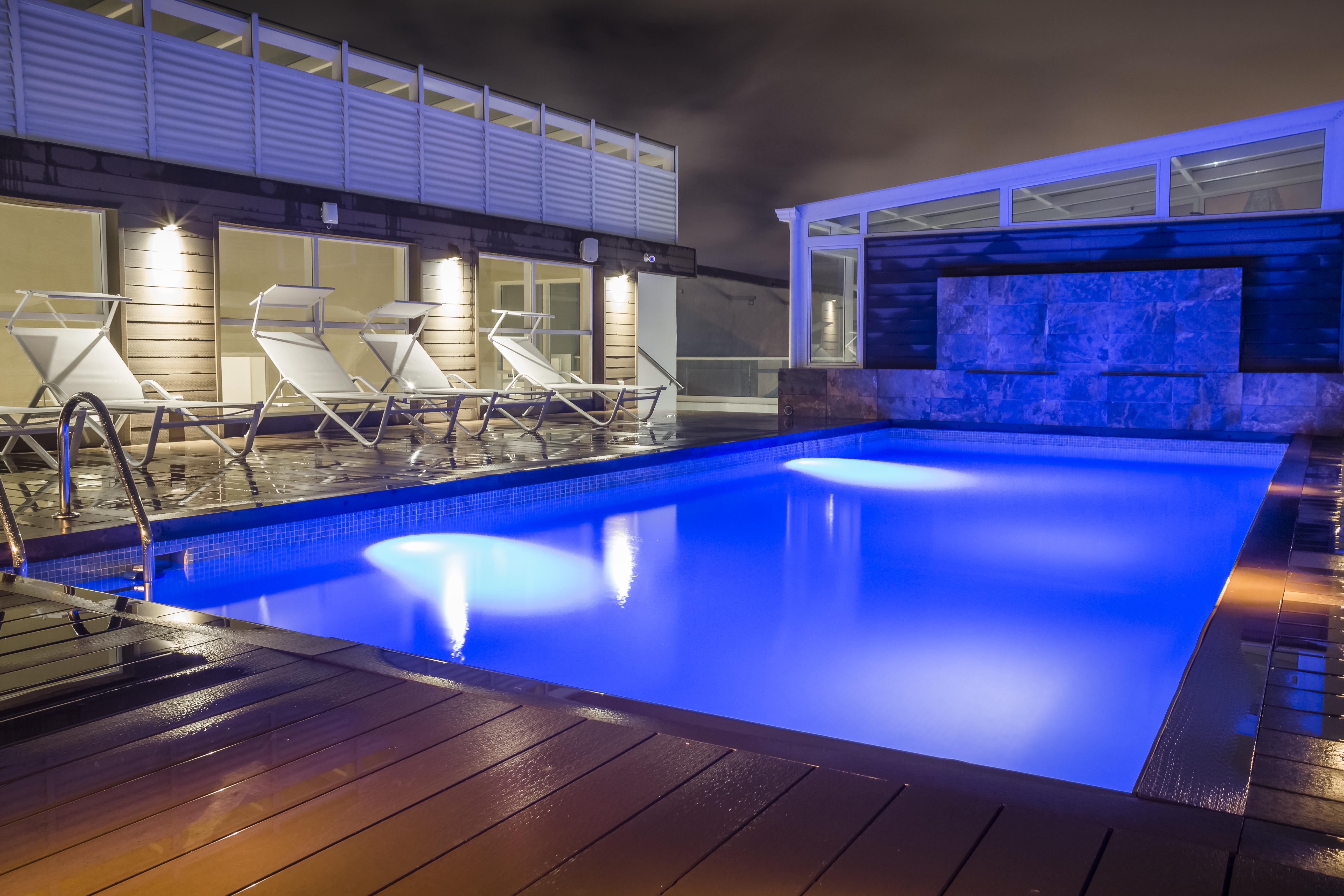 Central Hotel Panama Casco Viejo Exterior photo The pool at the hotel