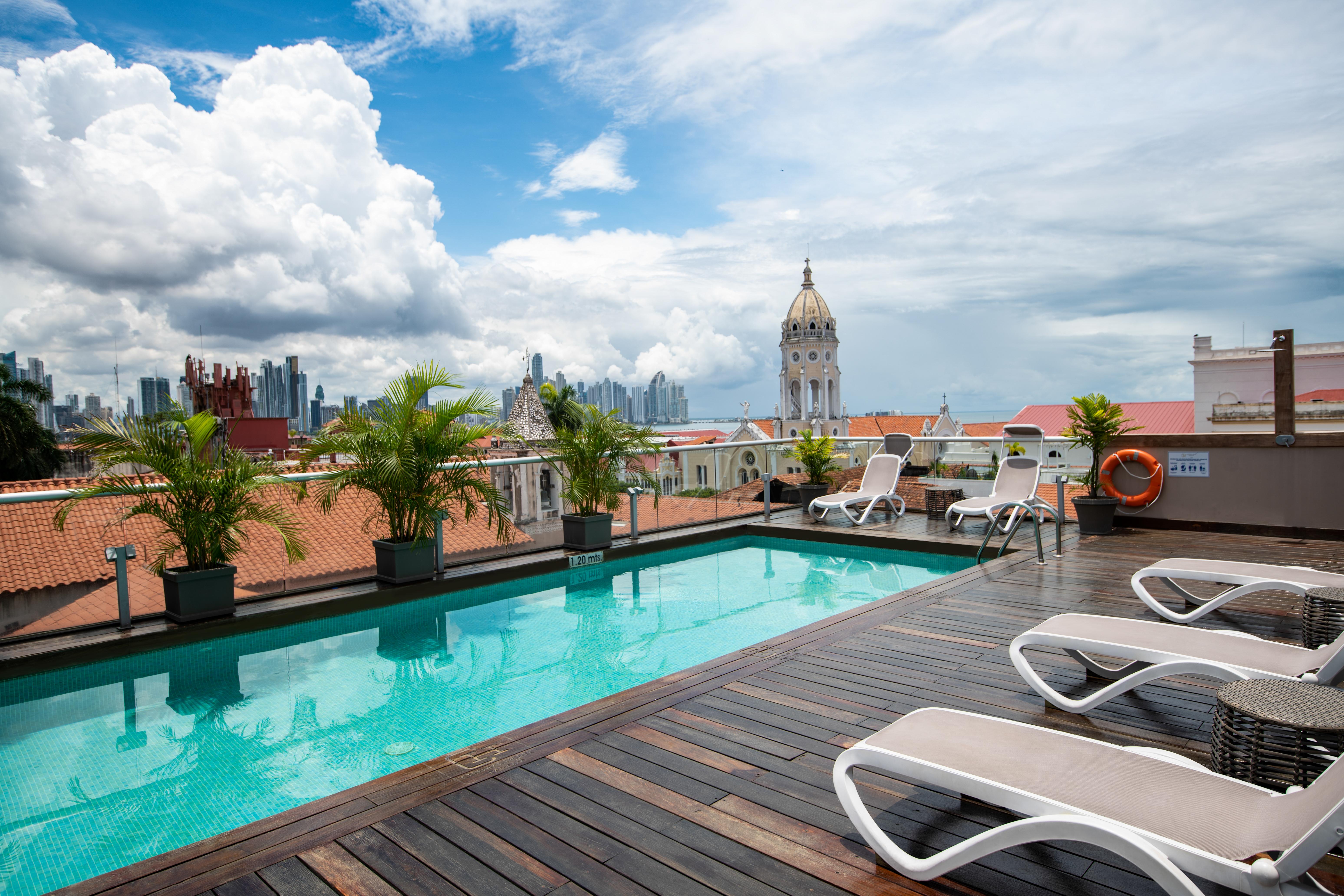 Central Hotel Panama Casco Viejo Exterior photo Rooftop pool at the Hotel B2